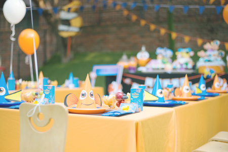 와이어트 테마 파티 공간 영어 원서 라이브러리